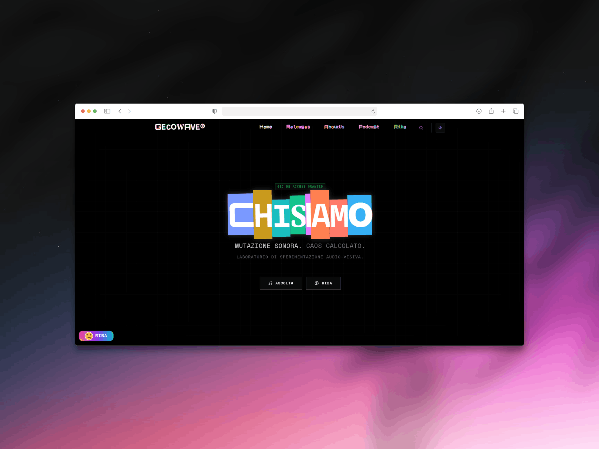 Gecowave Website · 1