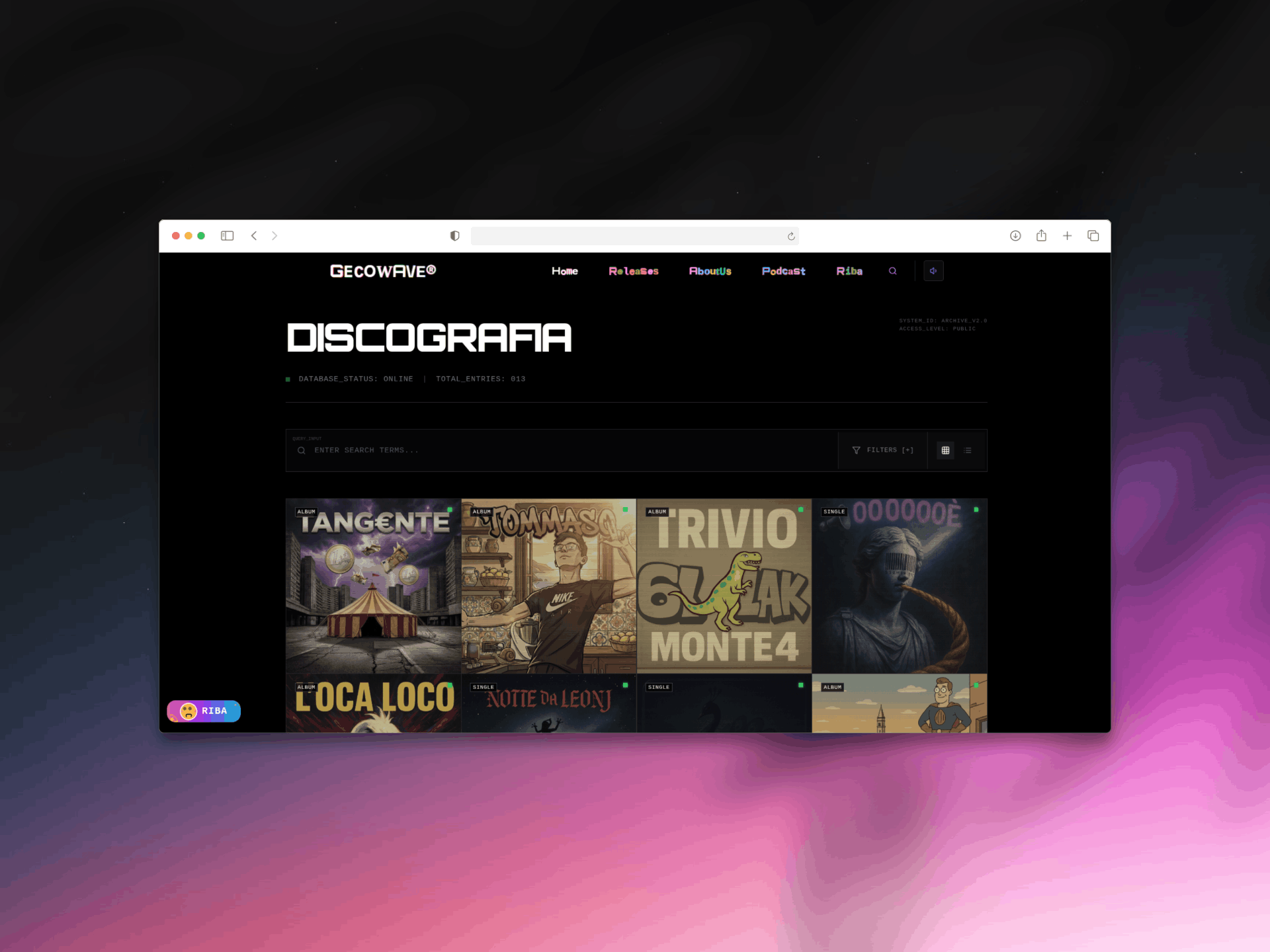Gecowave Website · 2